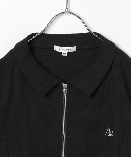 GLOBAL WORK（グローバルワーク）の「Wジップクロップド半袖
