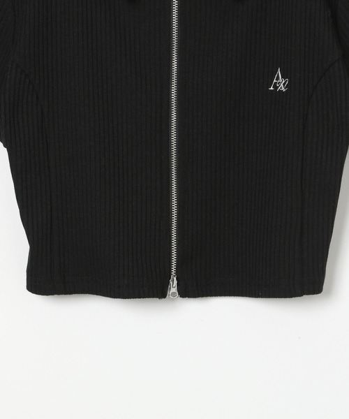 GLOBAL WORK（グローバルワーク）の「Wジップクロップド半袖