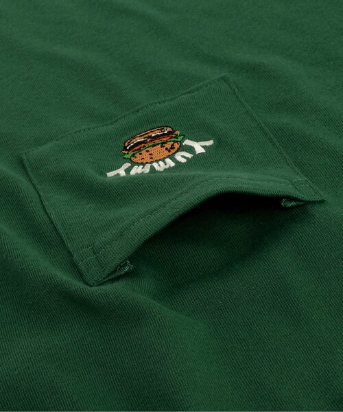 BREEZE(ブリーズ)の「【WEB限定】刺繍ワッペンTシャツ_80~150サイズ(Tシャツ/カットソー・キッズ・チャコール/グリーン/ブルー/オフホワイト・110/120/80/130/140/150/90/100)」の10枚目の写真