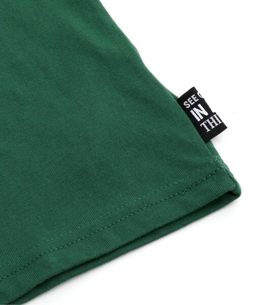BREEZE(ブリーズ)の「【WEB限定】刺繍ワッペンTシャツ_80~150サイズ(Tシャツ/カットソー・キッズ・チャコール/グリーン/ブルー/オフホワイト・110/120/80/130/140/150/90/100)」の13枚目の写真