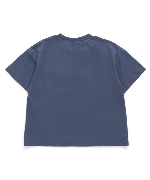 BREEZE(ブリーズ)の「【WEB限定】刺繍ワッペンTシャツ_80~150サイズ(Tシャツ/カットソー・キッズ・チャコール/グリーン/ブルー/オフホワイト・110/120/80/130/140/150/90/100)」の20枚目の写真