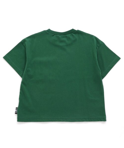 BREEZE(ブリーズ)の「【WEB限定】刺繍ワッペンTシャツ_80~150サイズ(Tシャツ/カットソー・キッズ・チャコール/グリーン/ブルー/オフホワイト・110/120/80/130/140/150/90/100)」の22枚目の写真