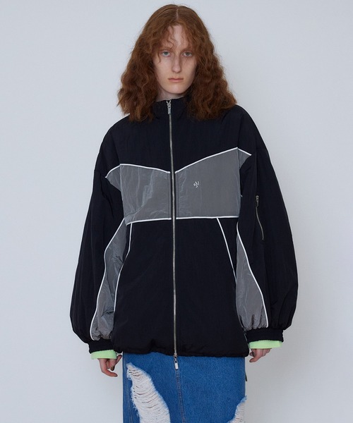 【今季新作‼︎即完売‼︎】メゾンスペシャルのオーバーサイズナイロンブルゾン 今季新作‼︎即完売‼︎】メゾンスペシャルのオーバーサイズ