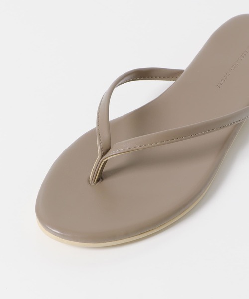 URBAN RESEARCH DOORS(アーバンリサーチドアーズ)の「トングサンダル(サンダル・レディース・グレー系その他/ブラック・38/36/37)」の3枚目の写真