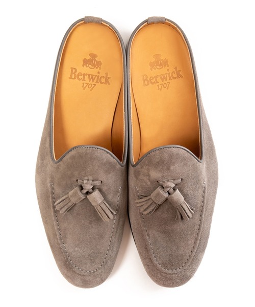 Berwick1707（バーウィック）の「Berwick バーウィック ローファー 5602 ゴム×レザーソール（ローファー・メンズ・ブラック/グレー/ブラウン・39/41/42/43/40）」の9枚目の写真