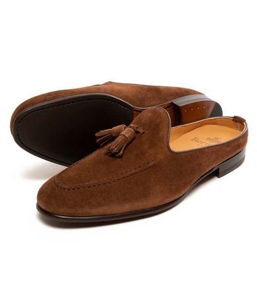 Berwick1707（バーウィック）の「Berwick バーウィック ローファー 5602 ゴム×レザーソール（ローファー・メンズ・ブラック/グレー/ブラウン・39/41/42/43/40）」の7枚目の写真