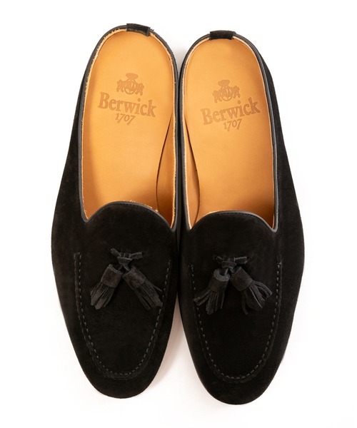 Berwick1707（バーウィック）の「Berwick バーウィック ローファー 5602 ゴム×レザーソール（ローファー・メンズ・ブラック/グレー/ブラウン・39/41/42/43/40）」の12枚目の写真