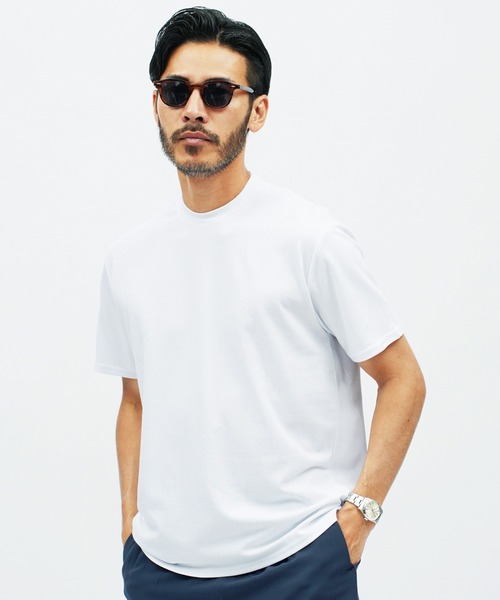 jiggys shop(ジギーズショップ)の「ジャケット専用 接触冷感半袖Tシャツカットソー(Tシャツ/カットソー・メンズ・ホワイト系その他2/ブラック系その他2/グレー系その他2/ホワイト系その他/ブラック系その他/グレー系その他・MEDIUM/LARGE/X-LARGE)」の15枚目の写真