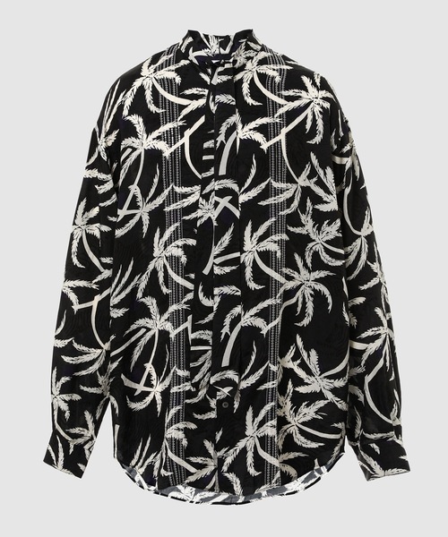 DAIRIKU(ダイリク)の「Spangle Jungle Scarf Tie Shirt(シャツ/ブラウス・メンズ・ブラック系その他/その他・M)」の2枚目の写真