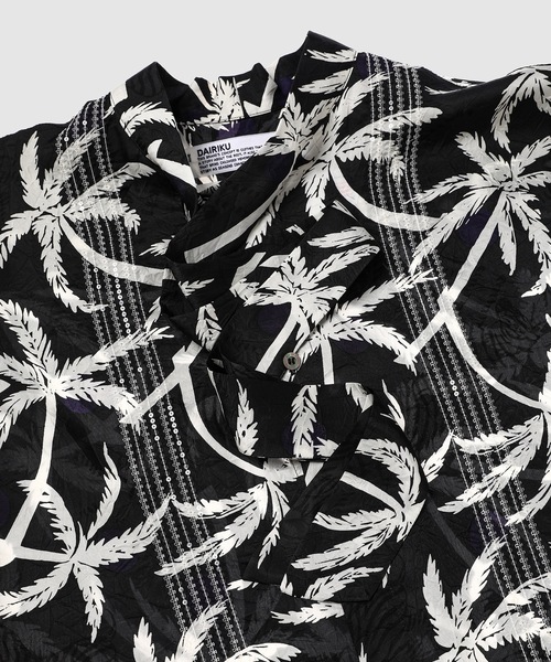 DAIRIKU(ダイリク)の「Spangle Jungle Scarf Tie Shirt(シャツ/ブラウス・メンズ・ブラック系その他/その他・M)」の6枚目の写真