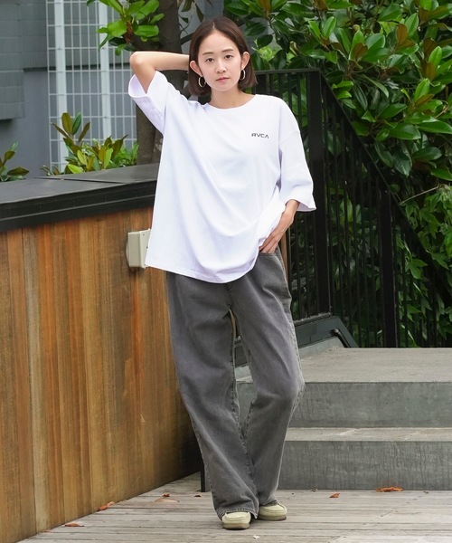 RVCA(ルーカ)の「RVCA メンズ 【AZUL】 CRUSH CIRCLE TEE Tシャツ 【2024年夏モデル】/ルーカアズールコラボ半袖Tシャツ(Tシャツ/カットソー・メンズ・ブラック/ホワイト・FREE)」の17枚目の写真