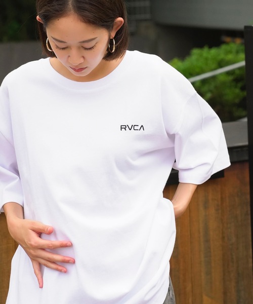 RVCA(ルーカ)の「RVCA メンズ 【AZUL】 CRUSH CIRCLE TEE Tシャツ 【2024年夏モデル】/ルーカアズールコラボ半袖Tシャツ(Tシャツ/カットソー・メンズ・ブラック/ホワイト・FREE)」の4枚目の写真