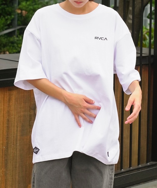 RVCA(ルーカ)の「RVCA メンズ 【AZUL】 CRUSH CIRCLE TEE Tシャツ 【2024年夏モデル】/ルーカアズールコラボ半袖Tシャツ(Tシャツ/カットソー・メンズ・ブラック/ホワイト・FREE)」の5枚目の写真