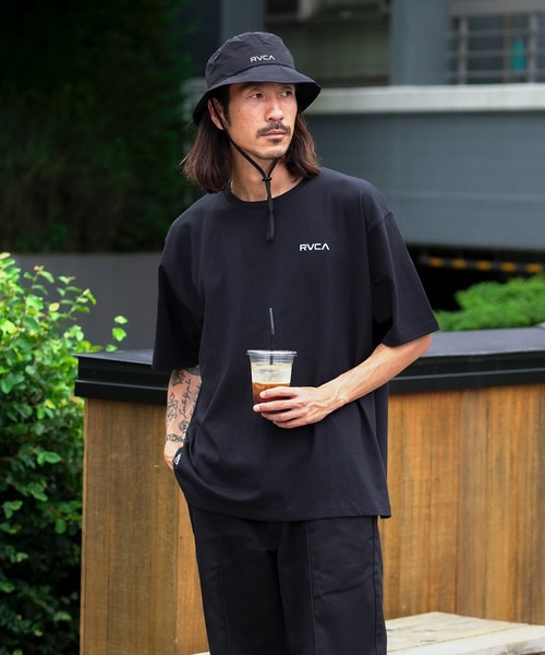 RVCA(ルーカ)の「RVCA メンズ 【AZUL】 CRUSH CIRCLE TEE Tシャツ 【2024年夏モデル】/ルーカアズールコラボ半袖Tシャツ(Tシャツ/カットソー・メンズ・ブラック/ホワイト・FREE)」の14枚目の写真