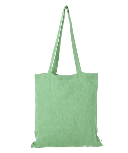 anap mimpi（アナップミンピ）の「ダブルガーゼ トートバッグ（トートバッグ・レディース・ベージュ系その他/ミント/ブラック・FREE）」の17枚目の写真