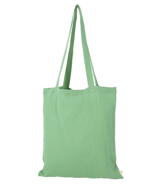 anap mimpi（アナップミンピ）の「ダブルガーゼ トートバッグ（トートバッグ・レディース・ベージュ系その他/ミント/ブラック・FREE）」の16枚目の写真