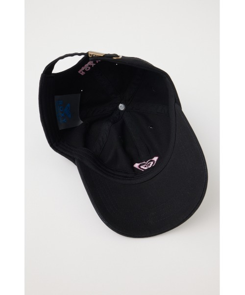 MOUSSY（マウジー）の「ROXY EMBROIDERY キャップ（キャップ・レディース・ブラック/ホワイト・FREE）」の8枚目の写真