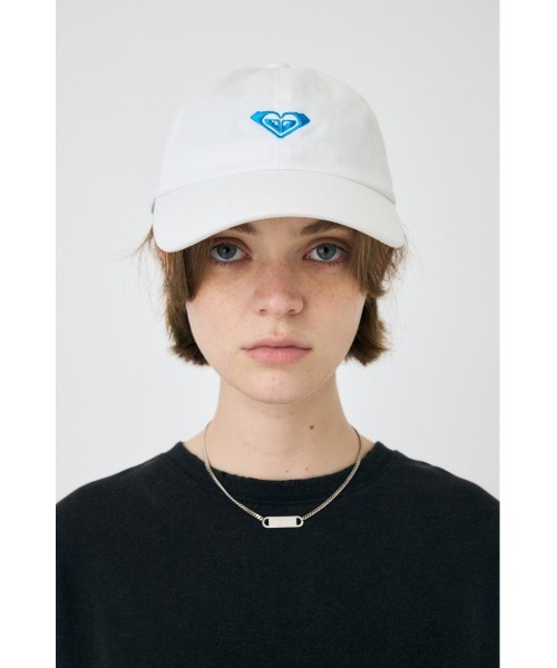 MOUSSY（マウジー）の「ROXY EMBROIDERY キャップ（キャップ・レディース・ブラック/ホワイト・FREE）」の10枚目の写真