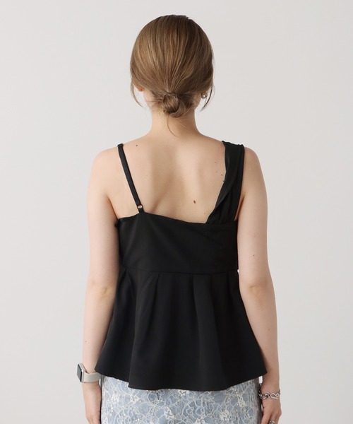 AO2(アオズ)の「Asymmetric design bustier / アシンメトリーデザインビスチェ(シャツ/ブラウス・レディース・ベージュ/ホワイト/ブラック/ホワイト系その他・FREE)」の10枚目の写真