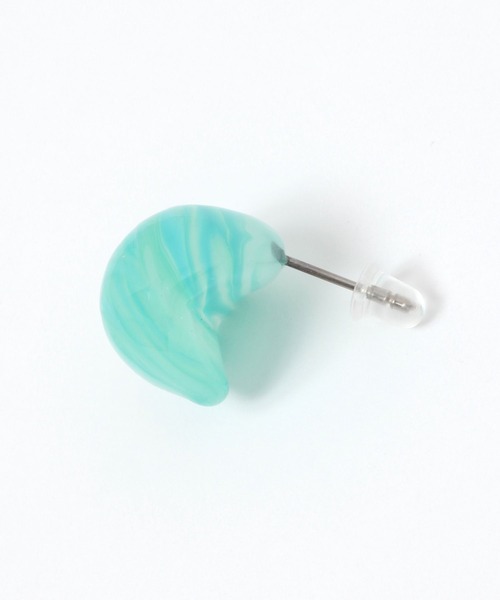 studio CLIP(スタディオクリップ)の「ガラス玉ピアス(ピアス(両耳用)・レディース・ブルー/イエロー/ホワイト・FREE)」の5枚目の写真