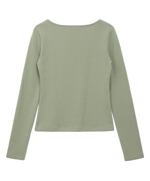 トップス Rest&Recreation square neck long Rest&Recreation/レストアンドレクリエーション RR SQUARE NECK LONG