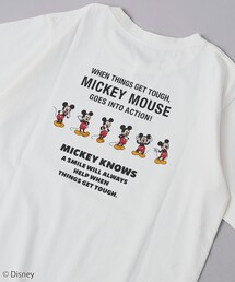 coen限定/Disney(ディズニー)アソートプリントTシャツ(WEB限定サイズ)