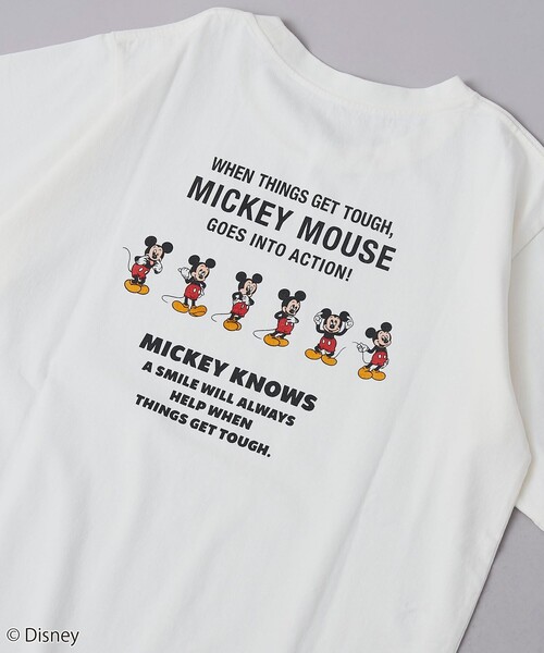 Disney(ディズニー)の「coen限定/Disney(ディズニー)アソートプリントTシャツ(WEB限定サイズ)(Tシャツ/カットソー・レディース・その他4/レッド/その他3/その他2/その他1/オフホワイト・M/XL/L)」の2枚目の写真