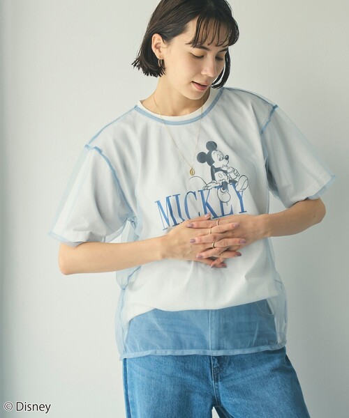 Disney(ディズニー)の「coen限定/Disney(ディズニー)アソートプリントTシャツ(WEB限定サイズ)(Tシャツ/カットソー・レディース・その他4/レッド/その他3/その他2/その他1/オフホワイト・M/XL/L)」の10枚目の写真