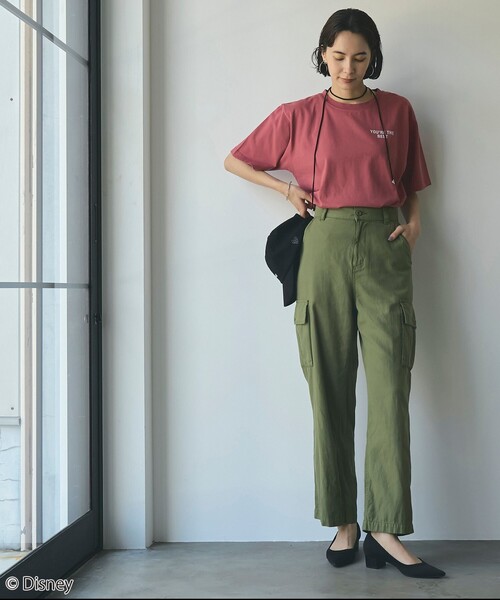 Disney(ディズニー)の「coen限定/Disney(ディズニー)アソートプリントTシャツ(WEB限定サイズ)(Tシャツ/カットソー・レディース・その他4/レッド/その他3/その他2/その他1/オフホワイト・M/XL/L)」の17枚目の写真