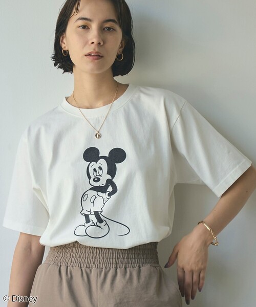 Disney(ディズニー)の「coen限定/Disney(ディズニー)アソートプリントTシャツ(WEB限定サイズ)(Tシャツ/カットソー・レディース・その他4/レッド/その他3/その他2/その他1/オフホワイト・M/XL/L)」の20枚目の写真