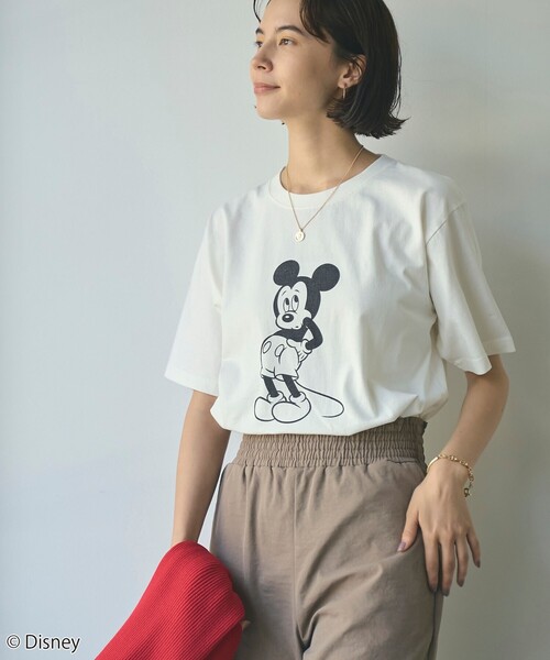 Disney(ディズニー)の「coen限定/Disney(ディズニー)アソートプリントTシャツ(WEB限定サイズ)(Tシャツ/カットソー・レディース・その他4/レッド/その他3/その他2/その他1/オフホワイト・M/XL/L)」の21枚目の写真