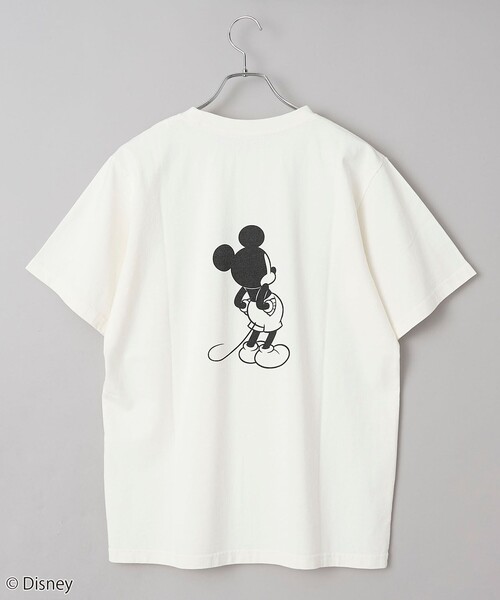 Disney / Tシャツ/--/コットン/WHT/総柄 coen限定／Disney（ディズニー）アソートプリントTシャツ（WEB限定
