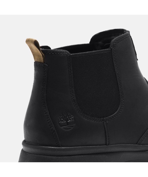 Timberland(ティンバーランド)の「メンズ アトウェルズ アベニュー ミッド チェルシー ブーツ - ブラック(ブーツ・メンズ・ブラック・26.5cm/26.0cm/25.5cm/25.0cm/29.0cm/28.5cm/28.0cm/27.5cm/27.0cm)」の6枚目の写真