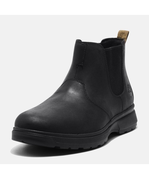 Timberland(ティンバーランド)の「メンズ アトウェルズ アベニュー ミッド チェルシー ブーツ - ブラック(ブーツ・メンズ・ブラック・26.5cm/26.0cm/25.5cm/25.0cm/29.0cm/28.5cm/28.0cm/27.5cm/27.0cm)」の8枚目の写真
