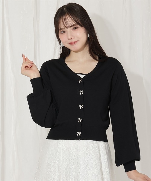 WILLSELECTION（ウィルセレクション）の「リボンボタンVネック