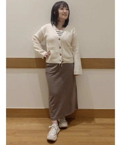 GAP（ギャップ）の「ポケット ニットカーディガン（カーディガン/ボレロ・レディース・ブラック/オリーブ/クリーム/ブラウン・S/XS/M/L/XXS/XL）」の21枚目の写真