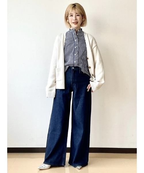 GAP（ギャップ）の「ポケット ニットカーディガン（カーディガン/ボレロ・レディース・ブラック/オリーブ/クリーム/ブラウン・S/XS/M/L/XXS/XL）」の20枚目の写真