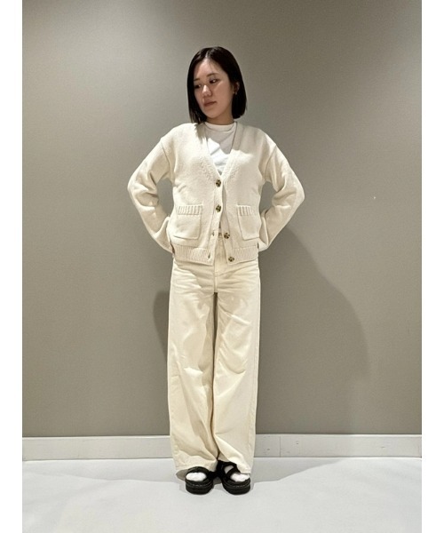 GAP（ギャップ）の「ポケット ニットカーディガン（カーディガン/ボレロ・レディース・ブラック/オリーブ/クリーム/ブラウン・S/XS/M/L/XXS/XL）」の18枚目の写真