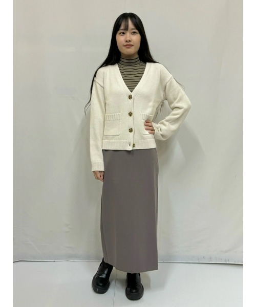 GAP（ギャップ）の「ポケット ニットカーディガン（カーディガン/ボレロ・レディース・ブラック/オリーブ/クリーム/ブラウン・S/XS/M/L/XXS/XL）」の15枚目の写真