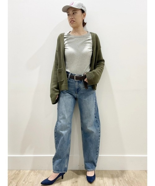 GAP（ギャップ）の「ポケット ニットカーディガン（カーディガン/ボレロ・レディース・ブラック/オリーブ/クリーム/ブラウン・S/XS/M/L/XXS/XL）」の12枚目の写真