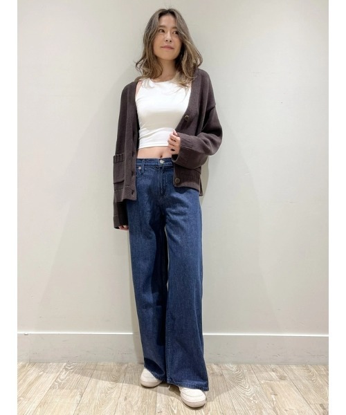 GAP（ギャップ）の「ポケット ニットカーディガン（カーディガン/ボレロ・レディース・ブラック/オリーブ/クリーム/ブラウン・S/XS/M/L/XXS/XL）」の10枚目の写真