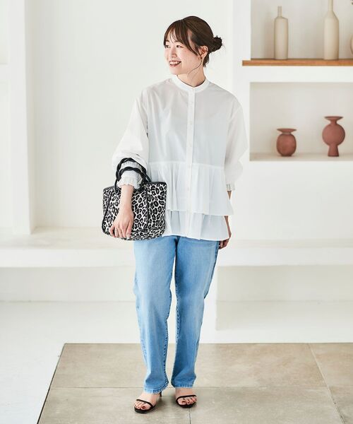 le.coeur blanc(ルクールブラン)の「TWIST HANDLE 2WAY TOTE(トートバッグ・レディース・ブラック系その他・FREE)」の16枚目の写真