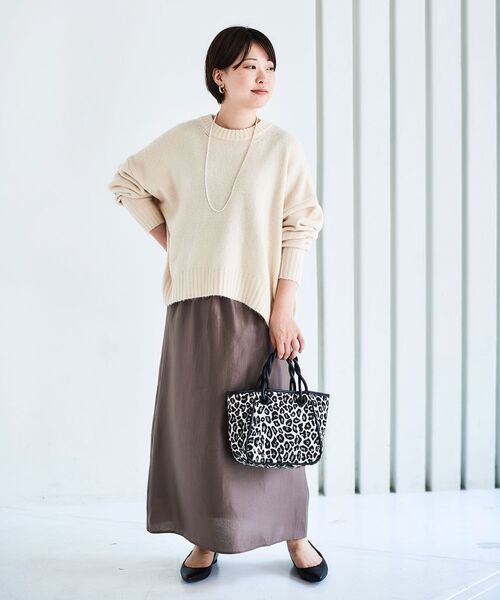 le.coeur blanc(ルクールブラン)の「TWIST HANDLE 2WAY TOTE(トートバッグ・レディース・ブラック系その他・FREE)」の21枚目の写真