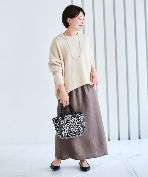le.coeur blanc(ルクールブラン)の「TWIST HANDLE 2WAY TOTE(トートバッグ・レディース・ブラック系その他・FREE)」の22枚目の写真
