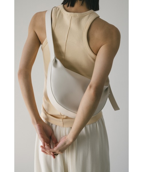 STYLEMIXER（スタイルミキサー）の「【ベストセラー】マンドリンミニショルダーバッグ（ショルダーバッグ・レディース・ブラック/ホワイト/シルバー・FREE）」の13枚目の写真