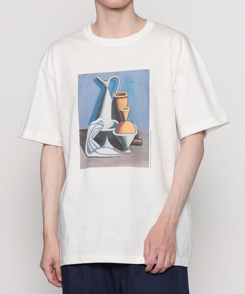 Bshop(ビショップ)の「History of Art | プリントTシャツ ART Ⅰ MEN(Tシャツ/カットソー・メンズ・ホワイト系その他・XL/M/L)」の1枚目の写真