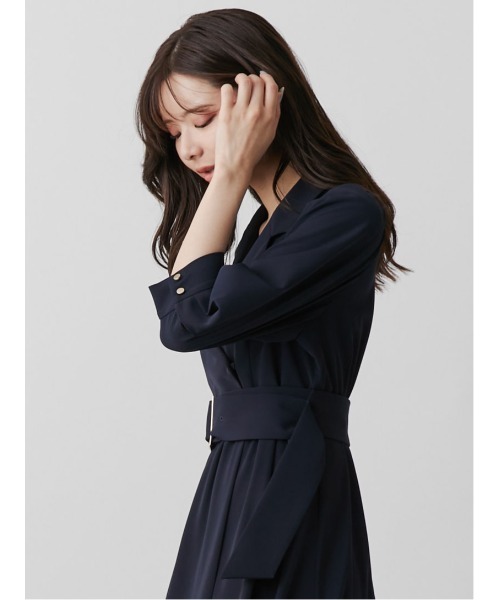 TONAL（トーナル）の「バイカラーカシュクールテーラード