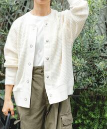 FORK&SPOON | FORK&SPOON　ワッフルカーディガン(カーディガン/ボレロ)
