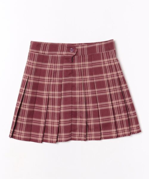 GEMEDA（ジェメダ）の「チェック柄ミニスカート（スカート・レディース・グレー/レッド・M/S）」の10枚目の写真