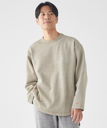 KRIFF MAYER | ヘビーウェイトピグメントラフクルー(スウェット)
